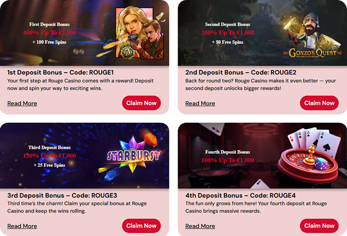 Rouge Casino Bonus